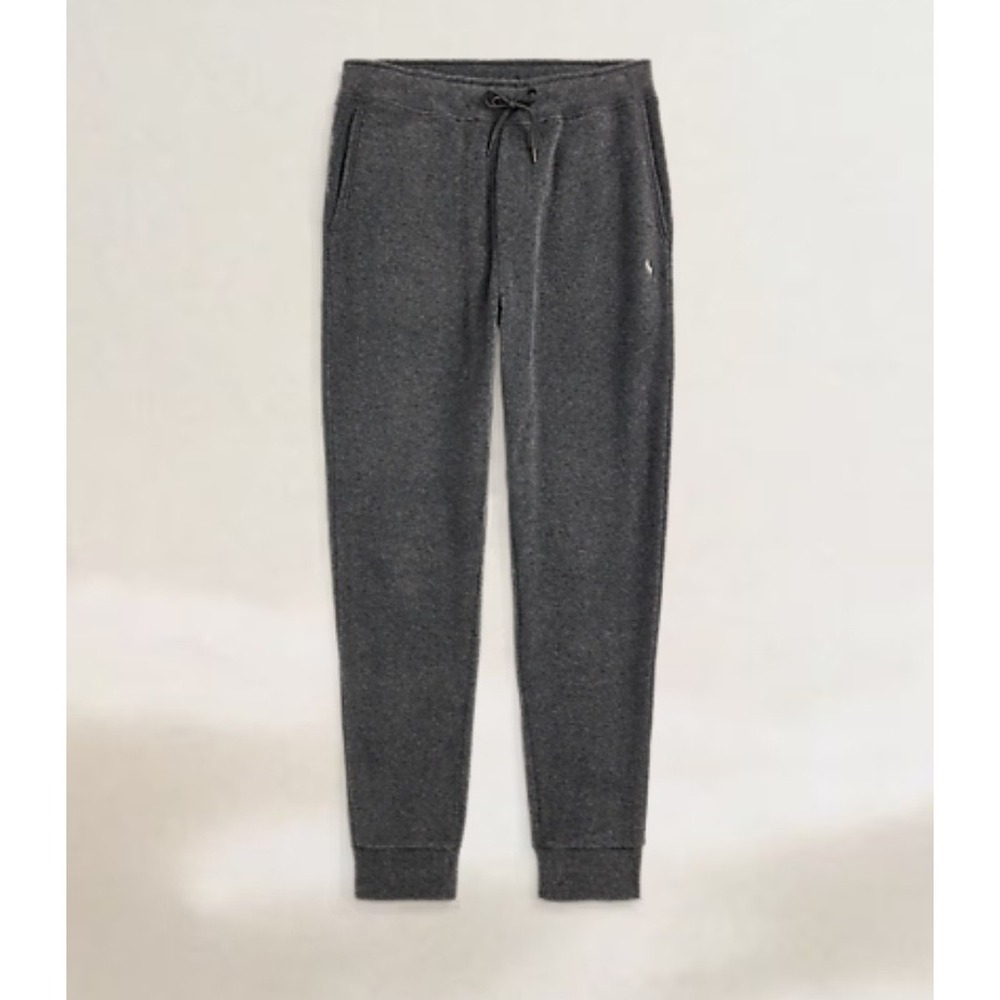 Polo Ralph Lauren Gray w/ Gray Pony Fleece Jogger Sweatpants Men's Medium NWOT